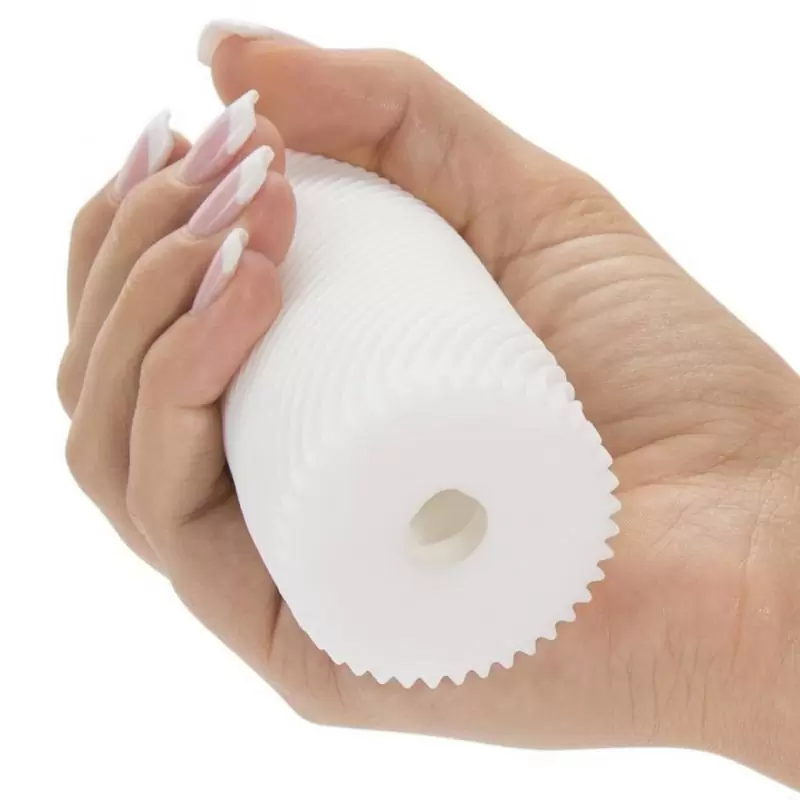 Универсальный мастурбатор Tenga 3D Zen – белый