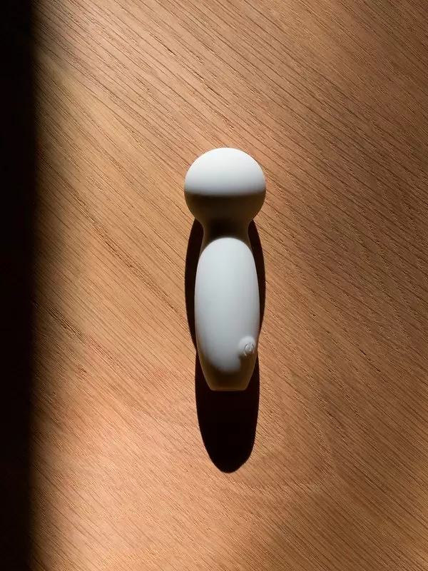 Компактный вибратор So. Se. HARMONY, 9,5 см, 10 режимов, силикон, серый