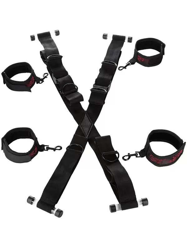 Фиксация для рук и ног Scandal Over The Door Cross крестообразная c креплением на дверь, 36,8 см