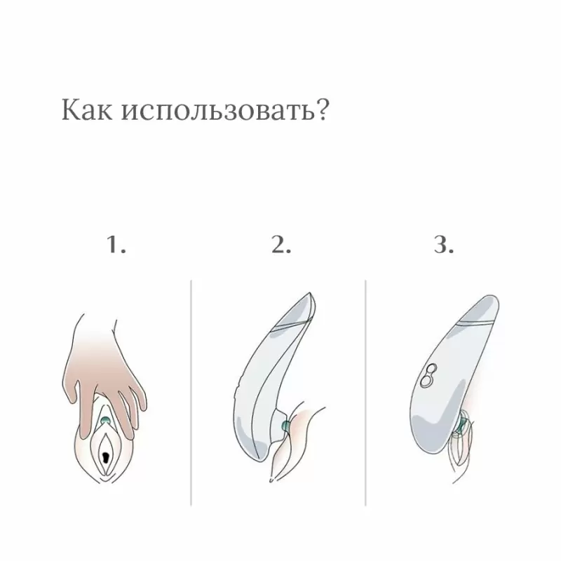 Вибратор Womanizer Premium Blueberry