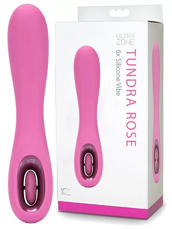 Перезаряжаемый вибромассажер Tundra Rose 6X – розовый