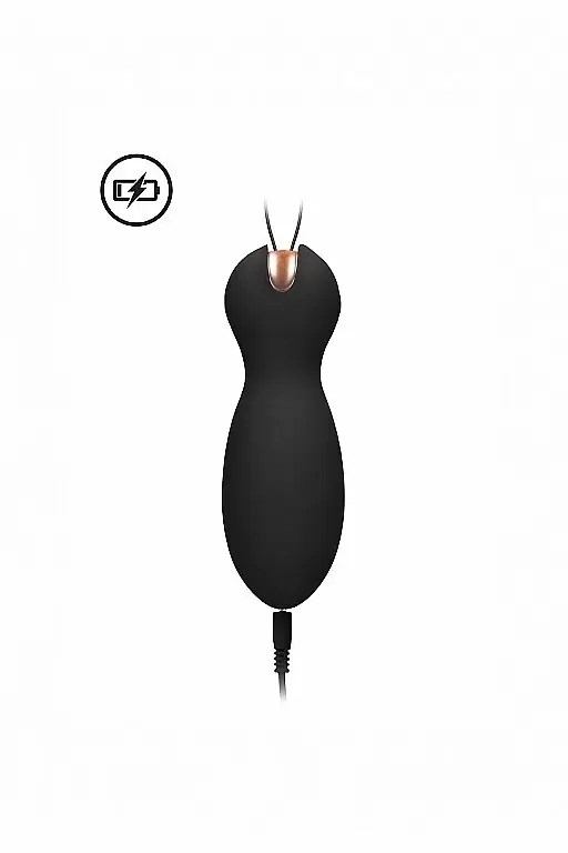 Виброшарики с вибропультом управления Purity (черные)