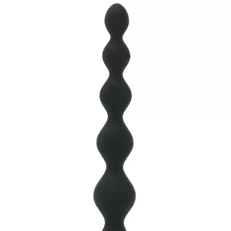 Анальная цепочка Perles D'Lux длинная – черная