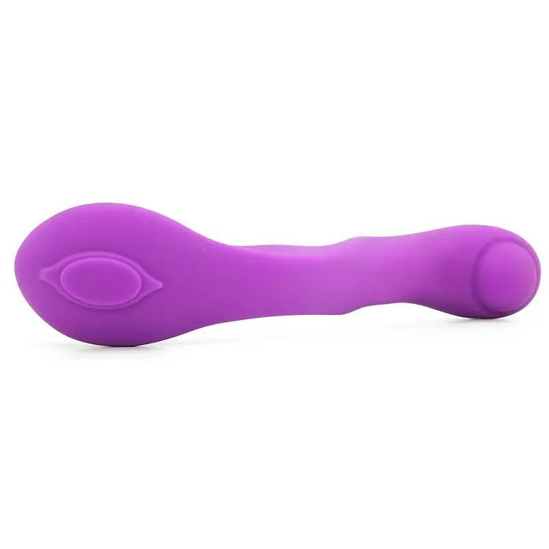 Перезаряжаемый вибромассажер Venus 9Х для стимуляции точки G – фиолетовый