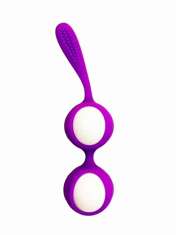 Вагинальные шарики OnOna, тренировка мышц, повышает тонус, фиолетовые