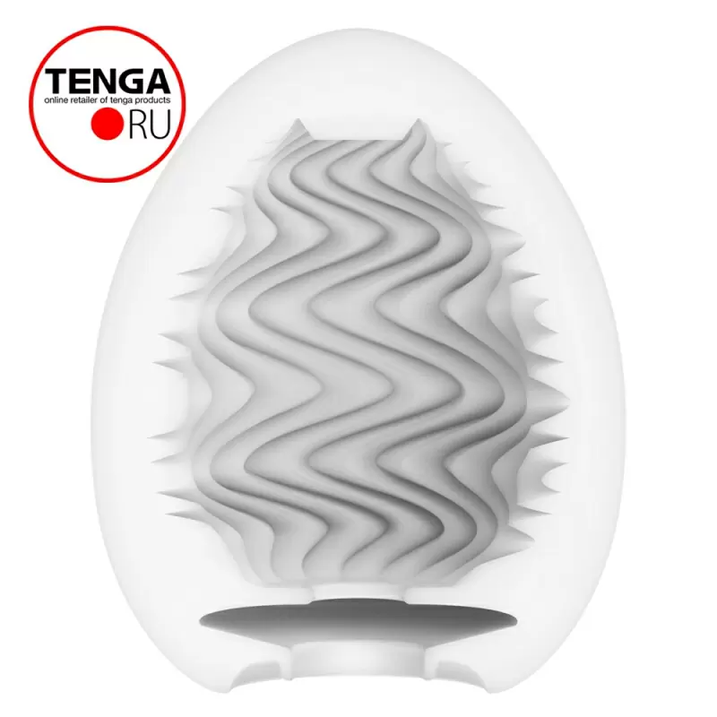 Мастурбатор в форме яйца Wonder Wind от Tenga