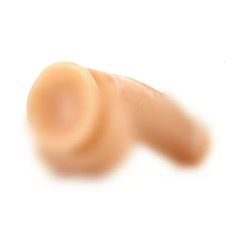 Фаллоимитатор Leading Man на присоске – телесный