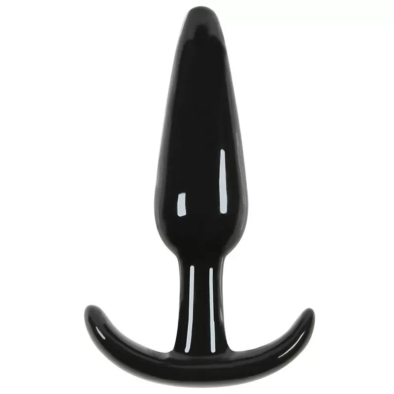 Анальная пробка Jelly Rancher T-Plug Smooth гладкая – черный
