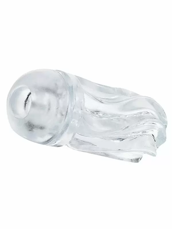 Нереалистичный мастурбатор Sauce White, 16 см, ТПЕ, белый