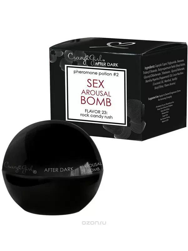 Возбуждающая бомба для секса с феромонами Crazy Girl After Dark 
