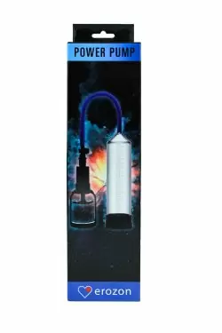 Прозрачная вакуумная помпа Erozon Penis Pump — для уверенности и комфорта