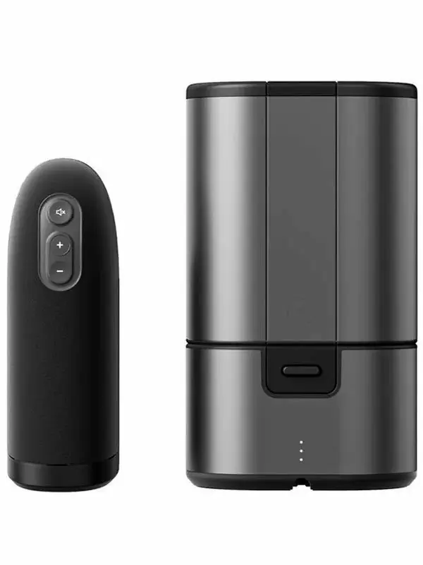 Новогодний набор для пар Pleasure Pair: Мастурбатор ARCwave Ion + Стимулятор клитора Womanizer Premium 2, технология Pleasure Air, черный