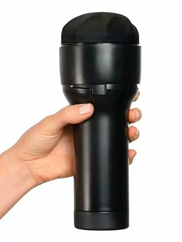 Неанатомический мастурбатор Kiiroo Feel Sensation, 23,5 см, ТПЭ, черный