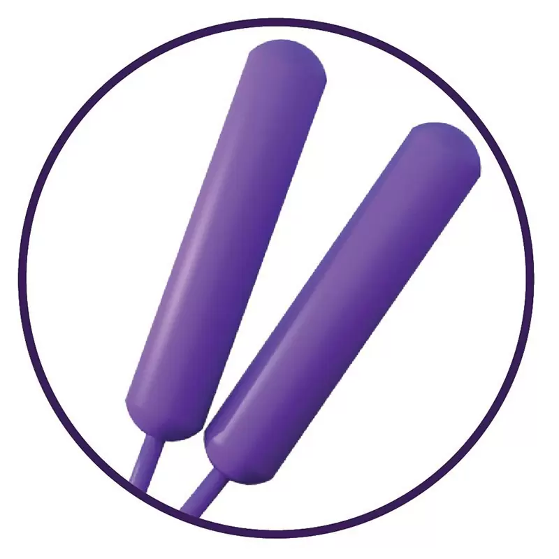 Эрекционное кольцо Twin Teazer Rabbit Ring с вибрацией – фиолетовый