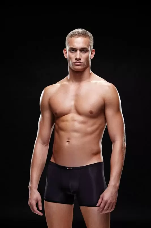 Мужские трусы боксеры Envy из микрофибры – черный, M/L