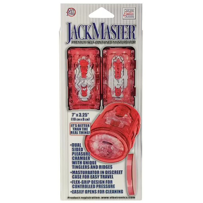 Супер-мастурбатор Jackmaster Masturbator – красный