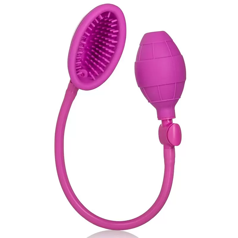 Помпа Silicone Clitoral Pump из силикона – розовая	