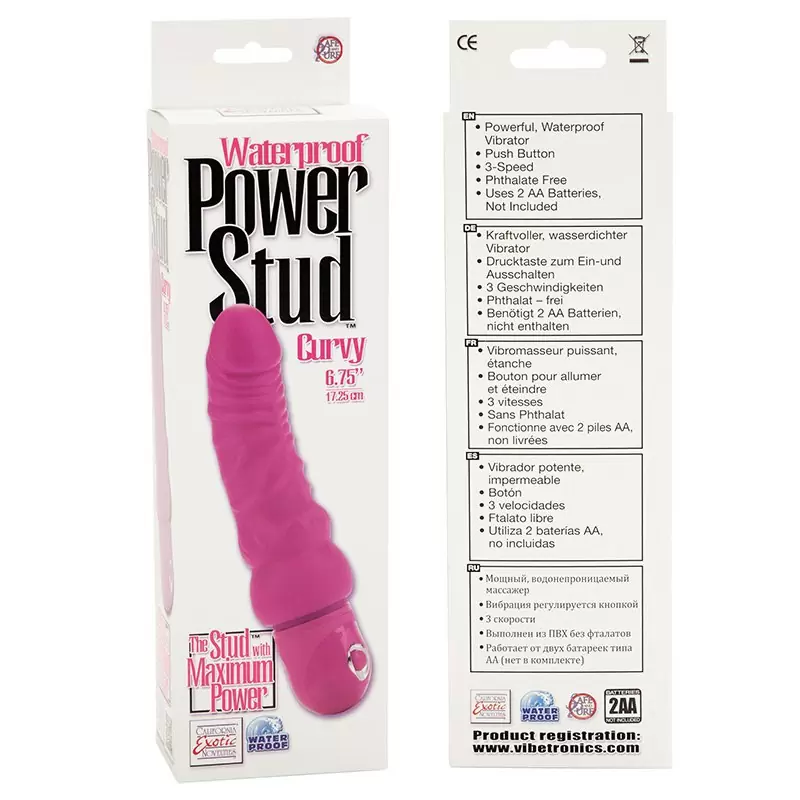 Вибромассажер Power Stud Curvy Dong