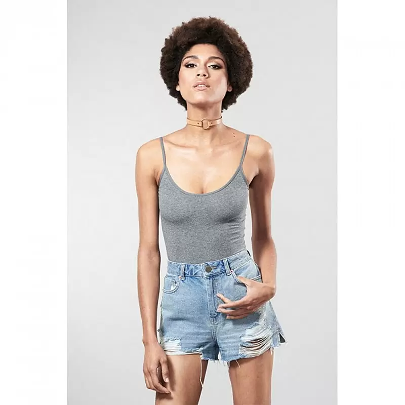 Узкий ошейник Maze Single Choker – коричневый