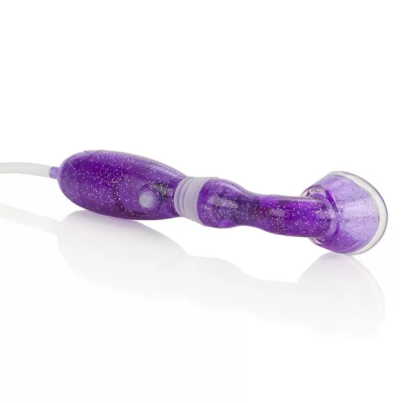 Помпа для стимуляции клитора Advanced Clitoral Pump с вибрацией – фиолетовый