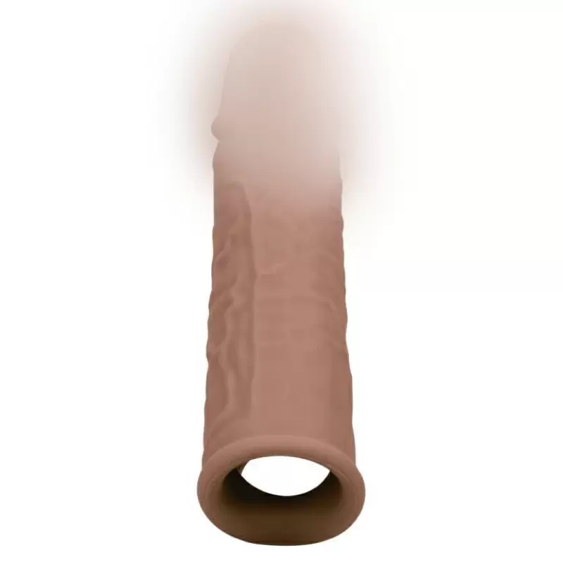 Увеличивающая насадка California Exotic Novelties Performance Maxx Life-Like Extension — 17,75 см, диаметр 3,75 см