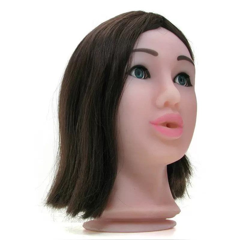 Мастурбатор Fuck My Face на присоске – брюнетка