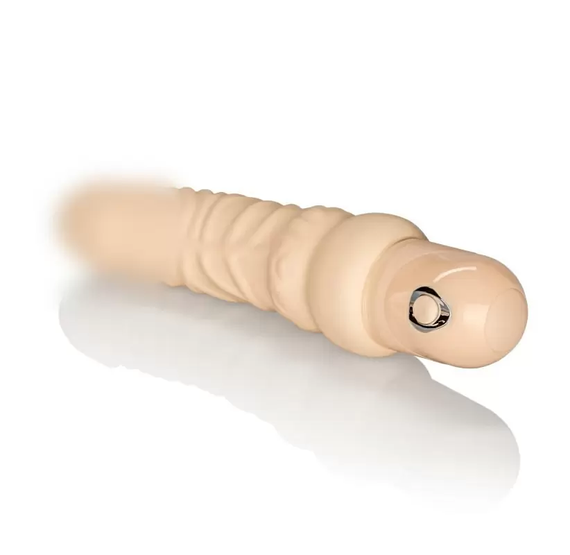 Фаллоимитатор водонепроницаемый Power Stud Curvy – телесный