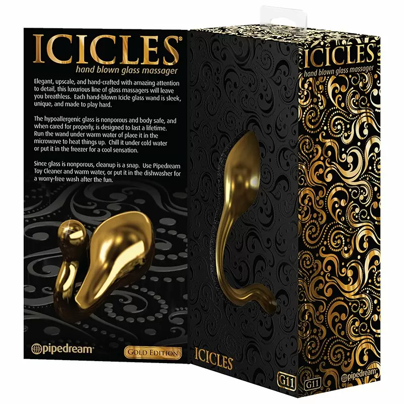 Анальный стимулятор Icicles Gold Edition G11 – золотой