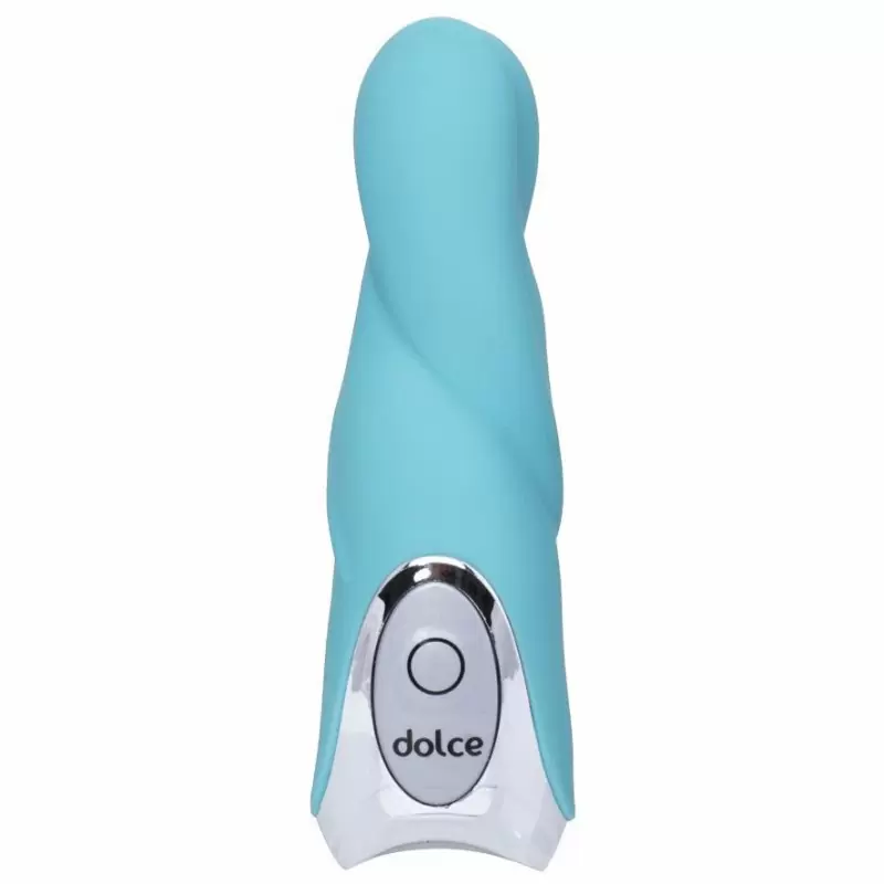 Мультифункциональный мини вибратор Dolce Owen – голубой