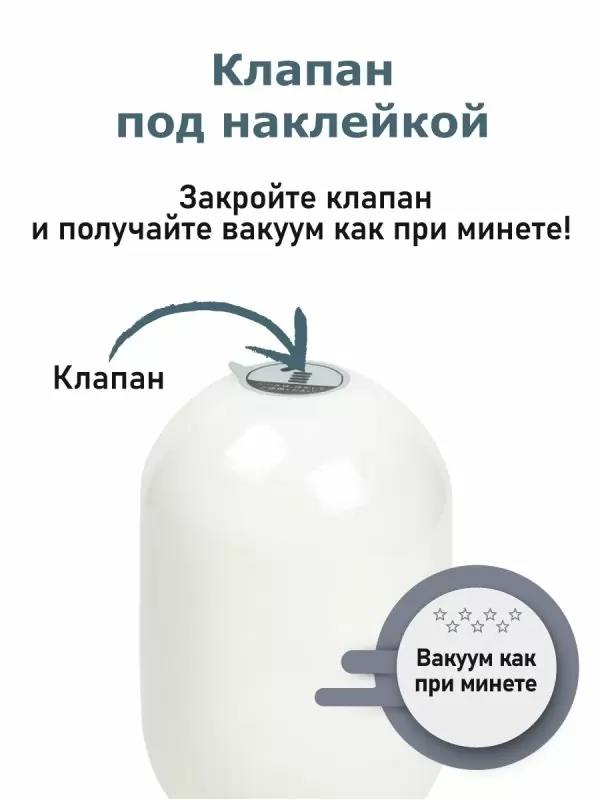 Мастурбатор с эффектом отсоса - Pure Touch. 15 см, силикон