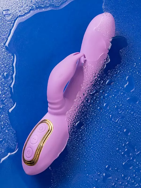 Инновационный вибратор-кролик JOS Jammy, с вращающимся клиторальным стимулятором, 22,5 см, силикон