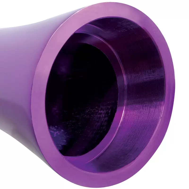 Вибромассажер Pure Aluminium Large Purple – фиолетовый