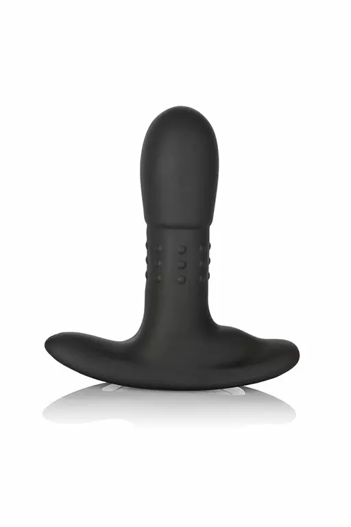 Инновационный массажер простаты Eclipse Beaded Probe с функцией памяти - черный