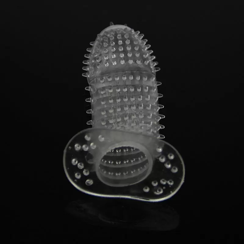 Стимулирующая насадка на пенис Penis Sleeve с закрытой головкой – прозрачный