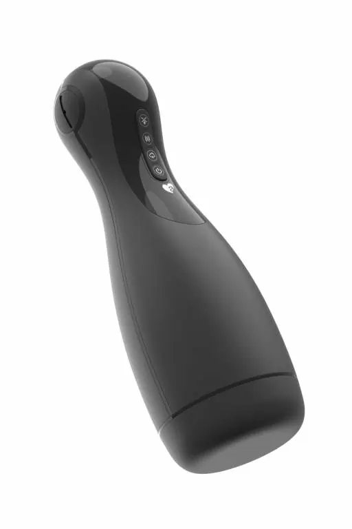 Инновационный мастурбатор Good night с точной имитацией орального секса, Amovibe, черный