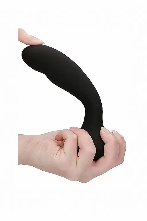 Вибромассажер для точки G или простаты Finesse (черный)