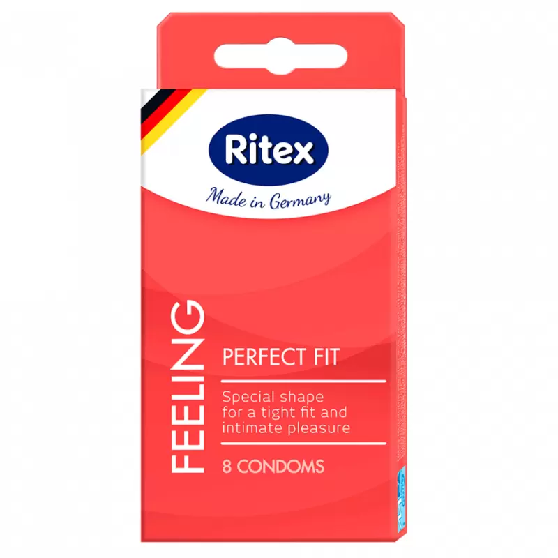 Презервативы Ritex Perfect fit 8 (анатомической формы с накопителем)