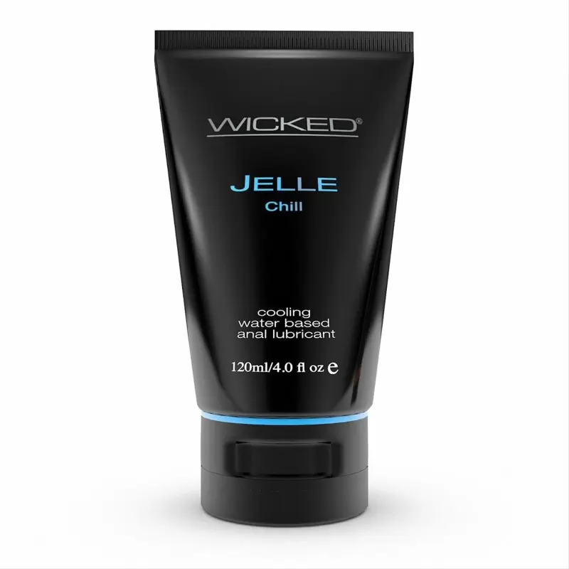Анальный охлаждающий лубрикант WICKED JELLE CHILL на водной основе JELLE 120 мл