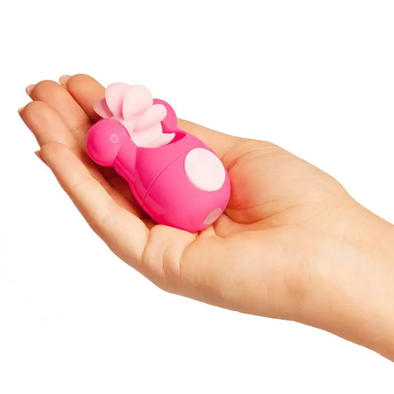 Перезаряжаемый стимулятор Sqweel Go для орального секса - Pink