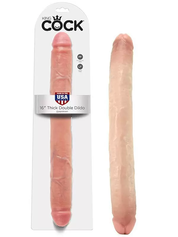 Фаллоимитатор двухголовый 16