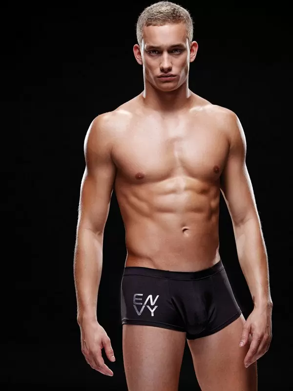 Черные хипсы, трусы мужские Envy - L/XL