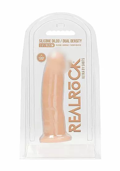 Реалистичный фаллоимитатор Silicone Dildo Without Balls, 19,2 cm, силикон, телесный