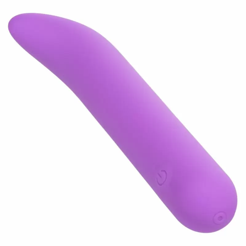 Изогнутый вибратор Bliss Liquid Silicone Mini G Vibe, 10,75 см, силикон, фиолетовый 