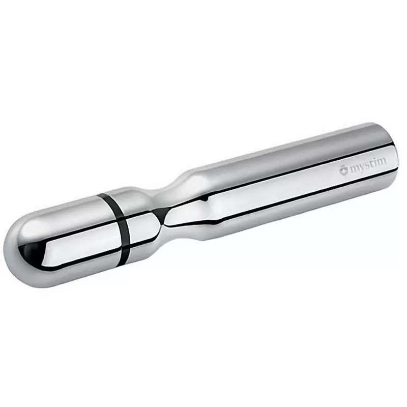 Массажер Double Dan с электростимуляцией – серебристый