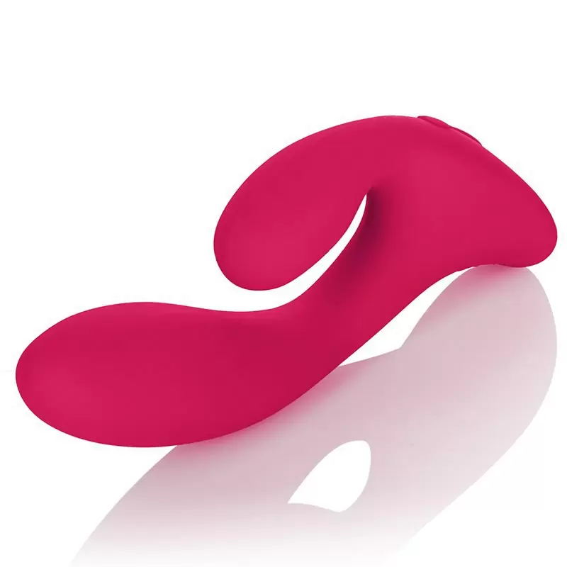 Вибромассажер со стимулятором клитора Silhouette S15 перезаряжаемый – красный