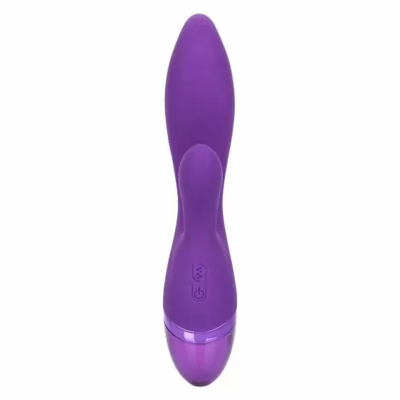 Вибратор AURA DUAL LOVER: 12 режимов вибрации, АБС/медицинский силикон