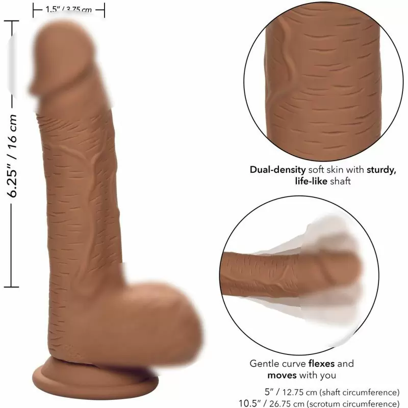 Фалоимитатор Dual Density Silicone Studs (16 х 4 см.)