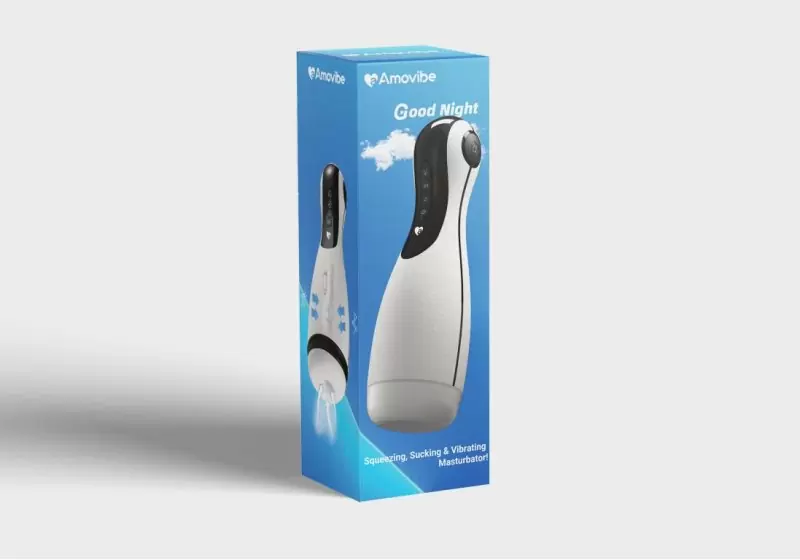 Инновационный мастурбатор Good night с точной имитацией орального секса, Amovibe