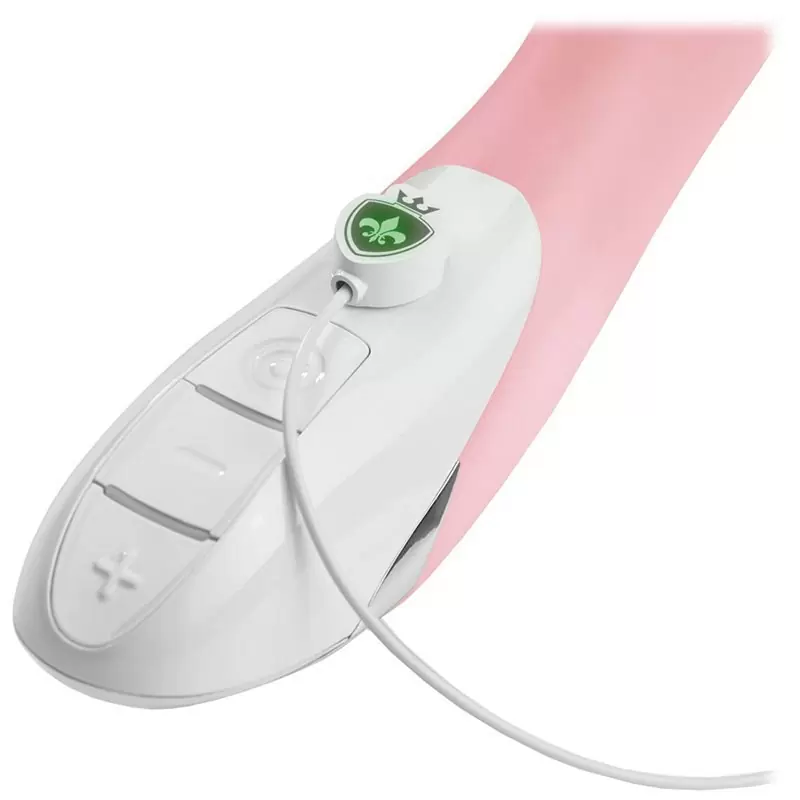 Вибромассажер Danny Divido со стимуляцией клитора – розовый