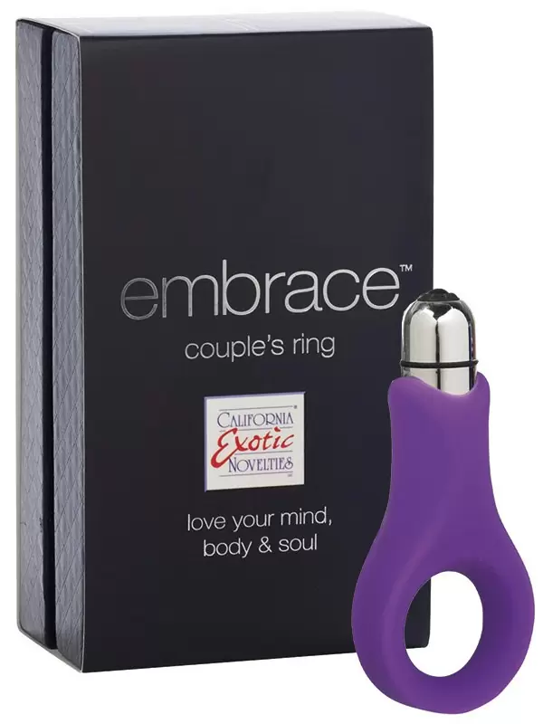 Вибро-кольцо Embrace Couple’s Ring – фиолетовое